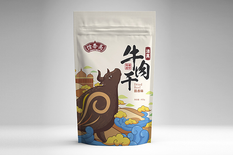 牛肉干包裝設(shè)計(jì)有什么技巧？